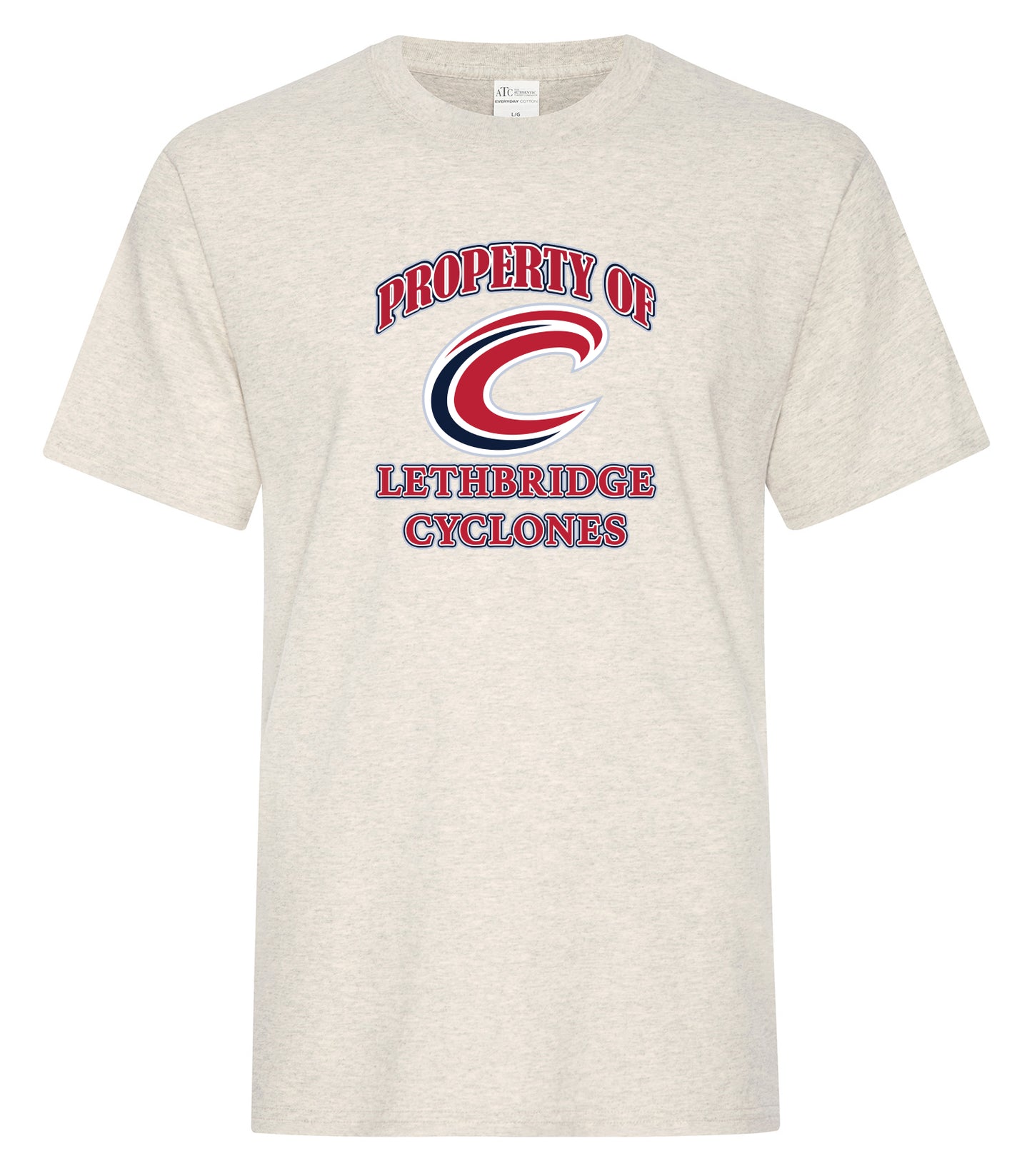 Property of Lethbridge Cyclones - T-Shirt (Adult)