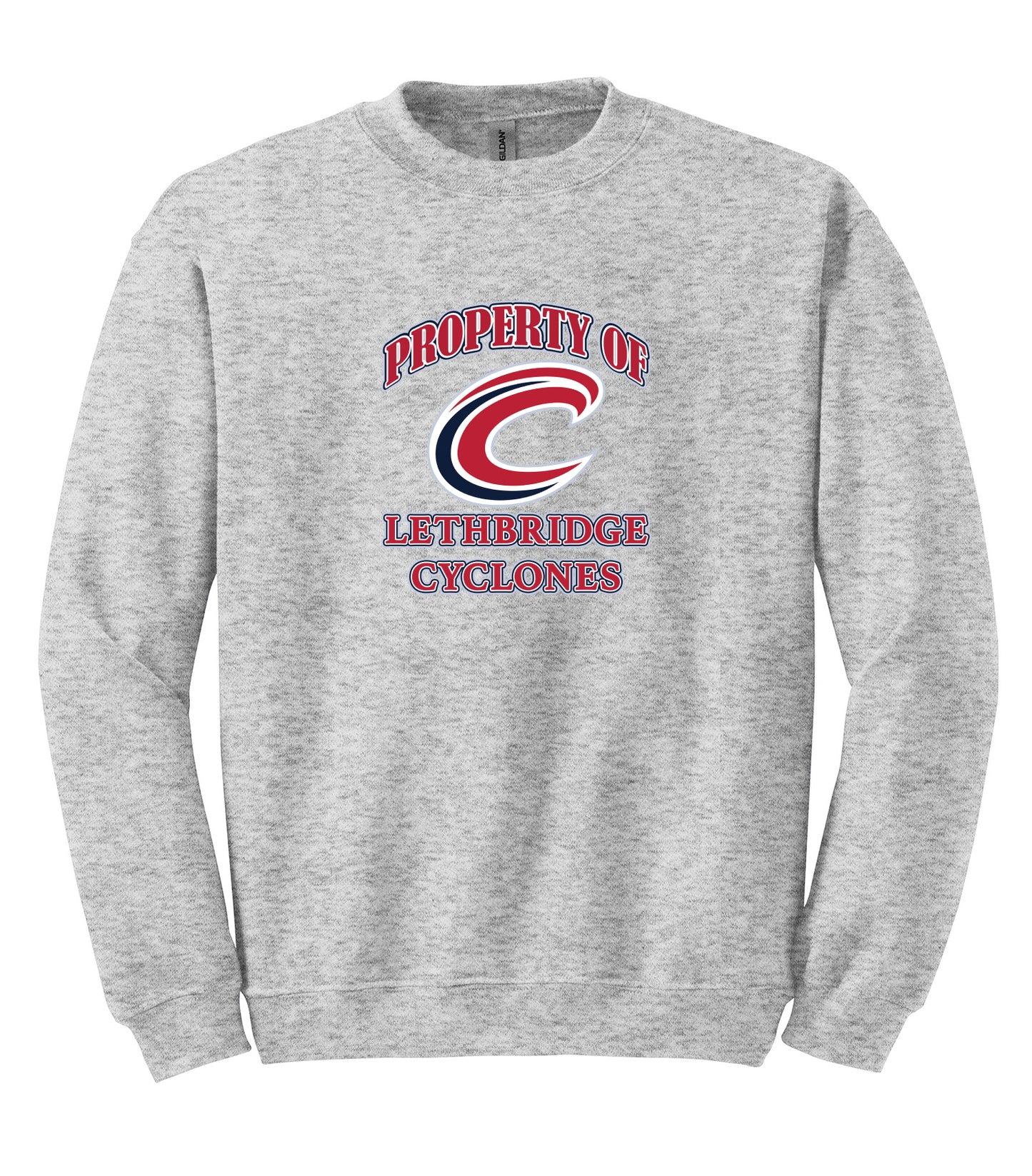 Property of Lethbridge Cyclones - Crewneck