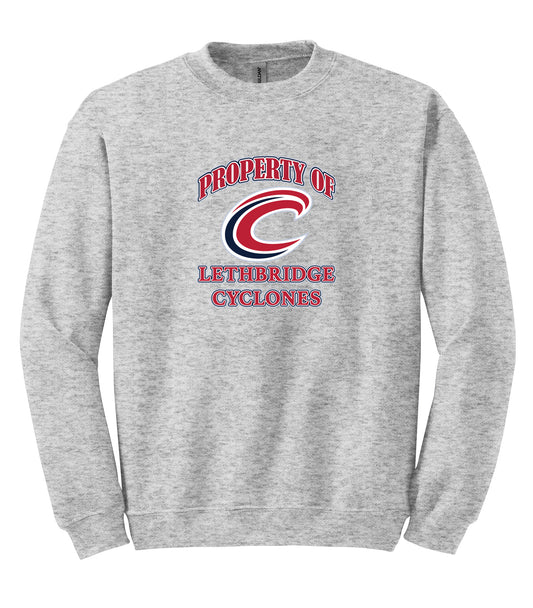 Property of Lethbridge Cyclones - Crewneck