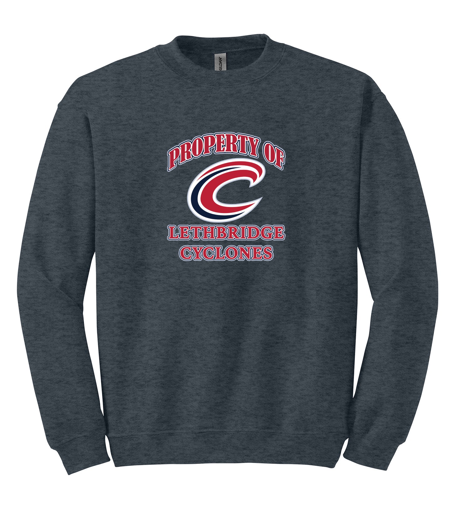 Property of Lethbridge Cyclones - Crewneck