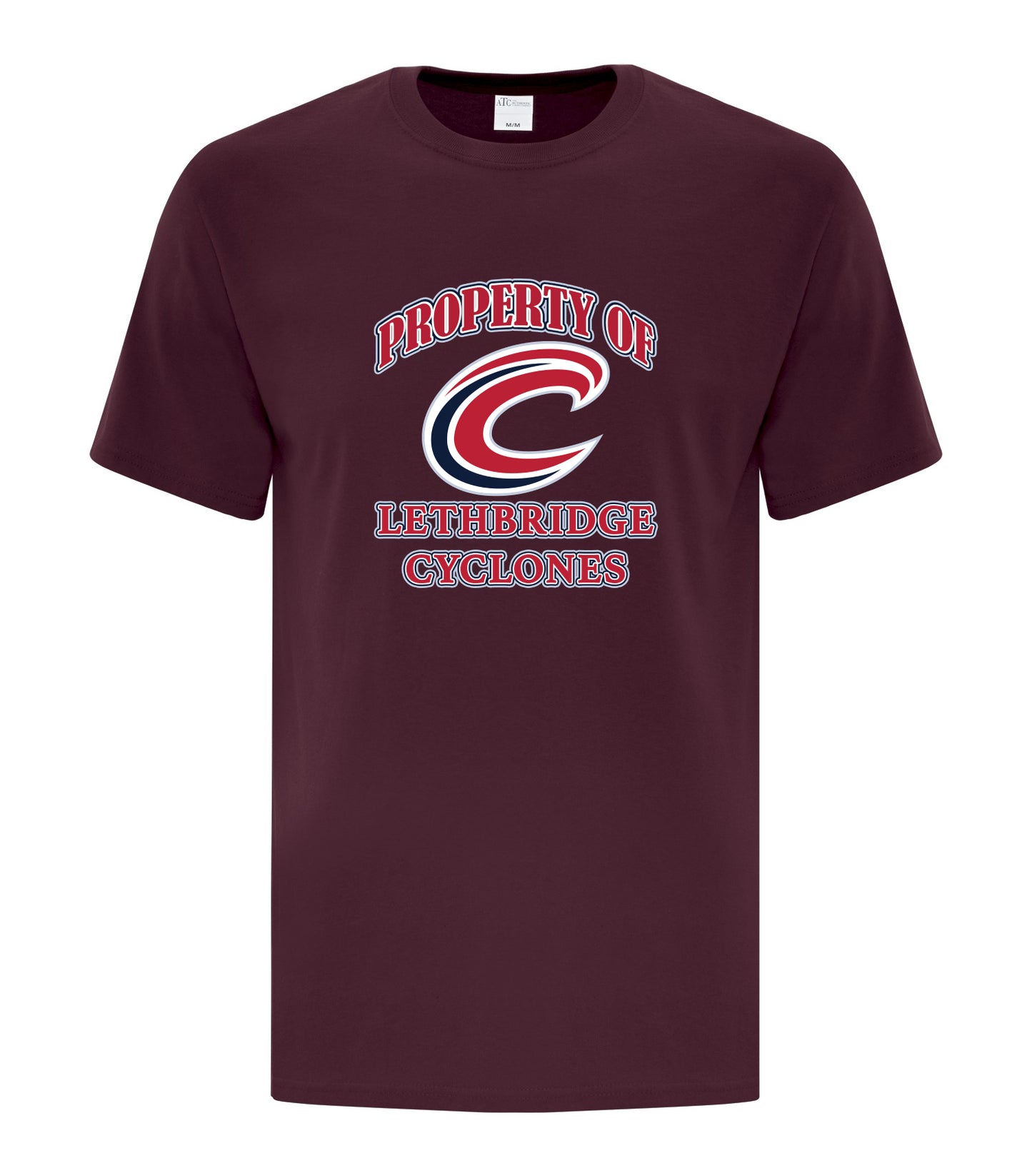 Property of Lethbridge Cyclones - T-Shirt (Adult)