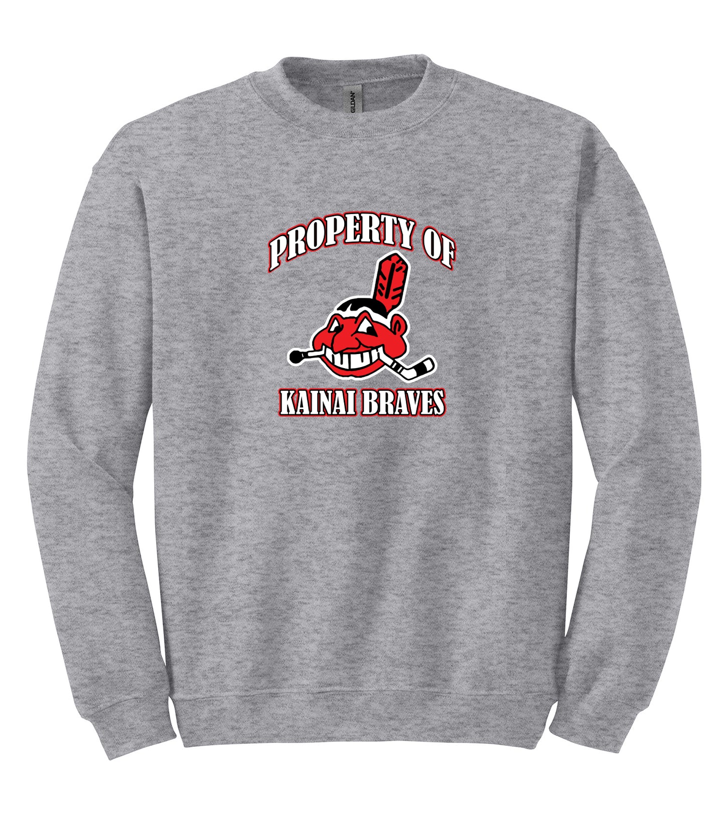 Propery of Kainai Braves Crewneck