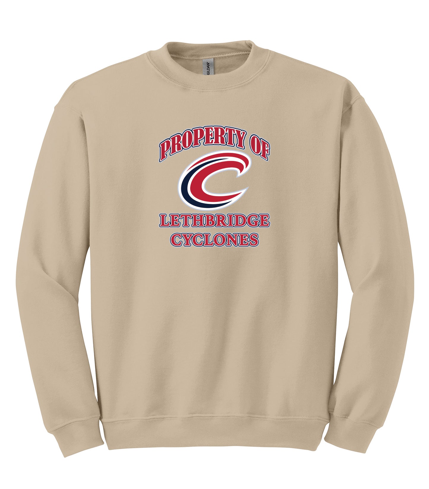 Property of Lethbridge Cyclones - Crewneck