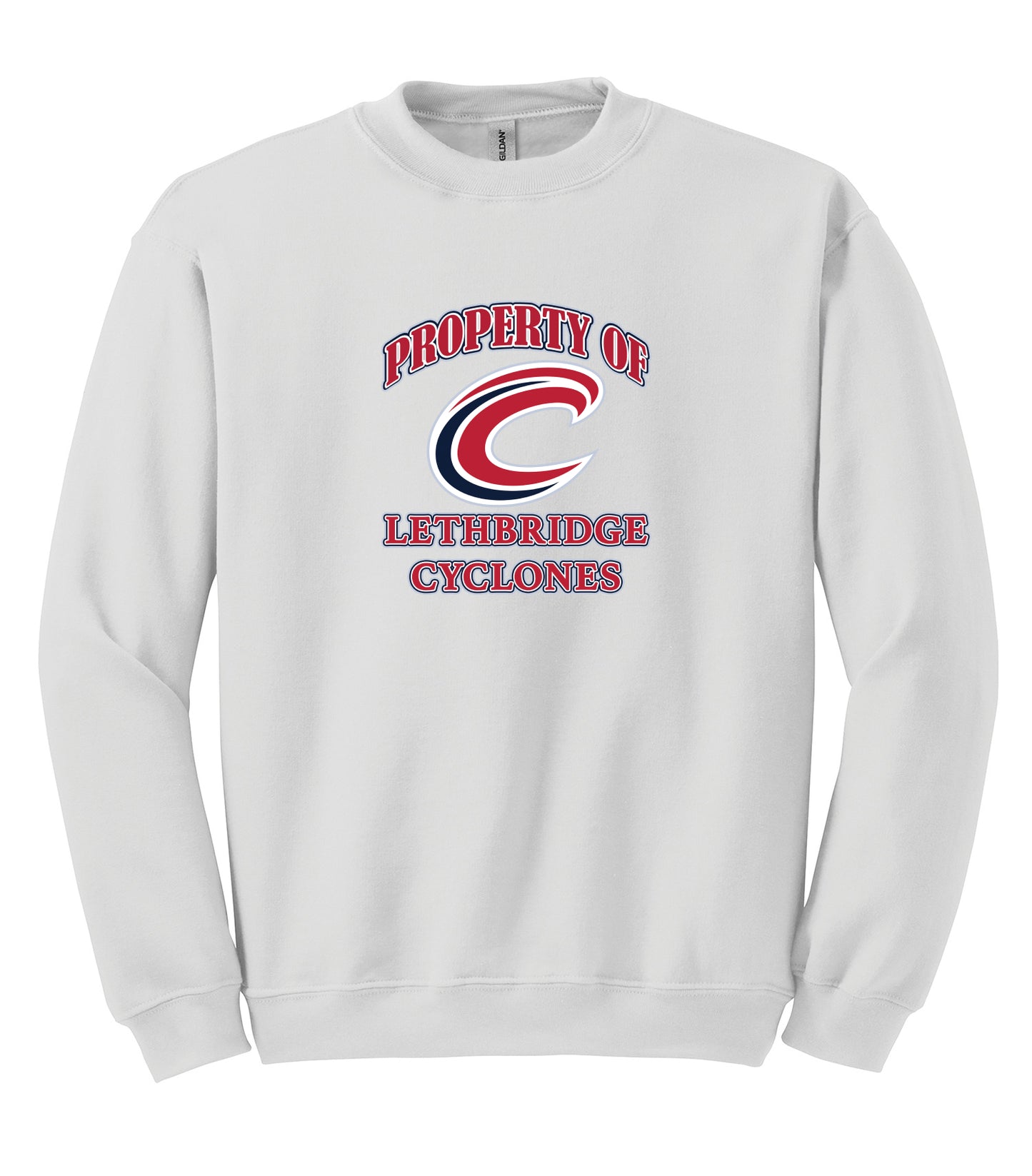 Property of Lethbridge Cyclones - Crewneck