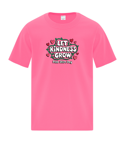 Pink Shirt Day Apparel – Support Anti-Bullying (Youth - Neon Pink)