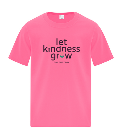 Pink Shirt Day Apparel – Support Anti-Bullying (Youth - Neon Pink)