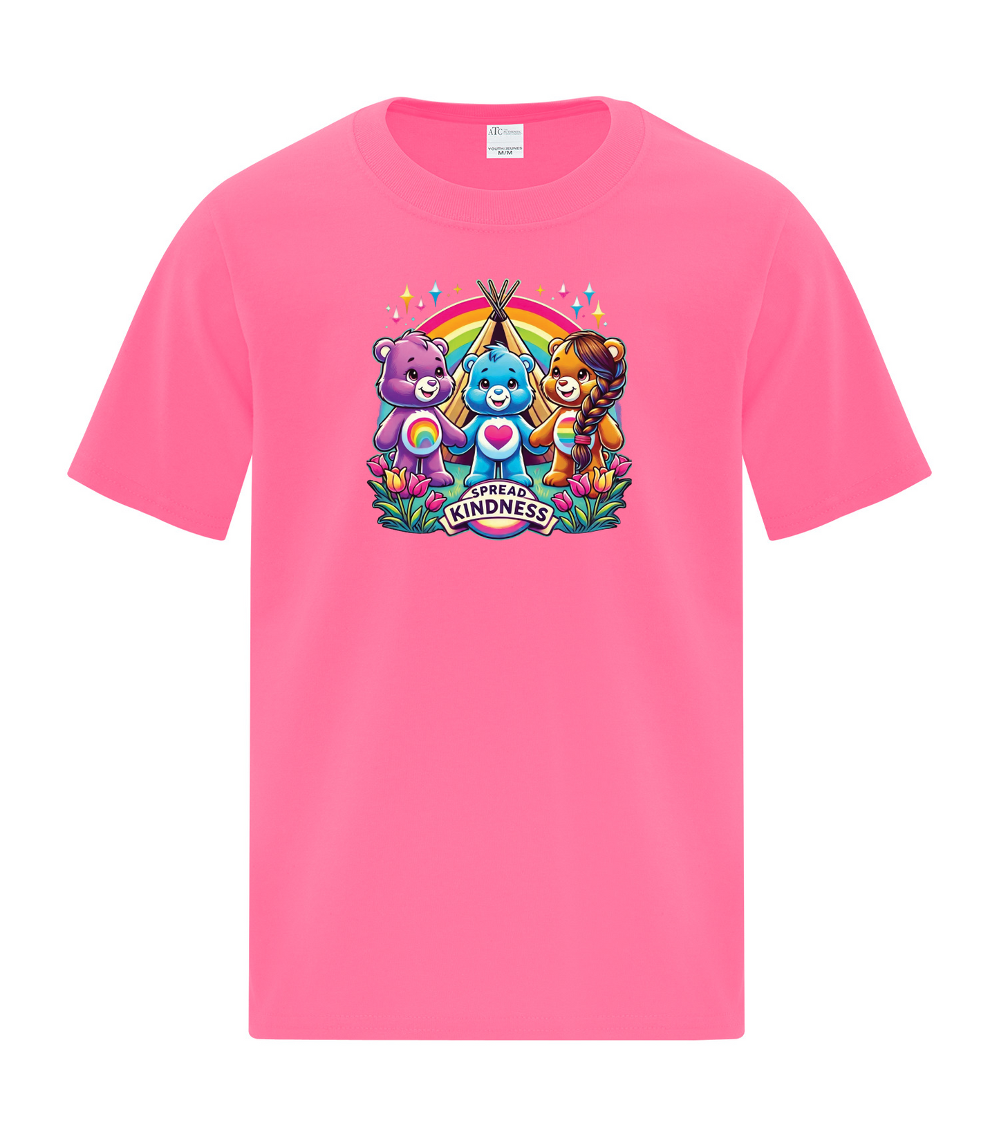 Pink Shirt Day Apparel – Support Anti-Bullying (Youth - Neon Pink)