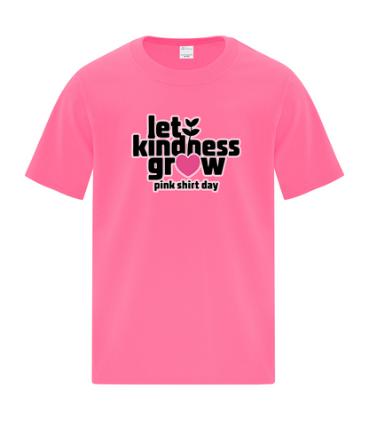 Pink Shirt Day Apparel – Support Anti-Bullying (Youth - Neon Pink)