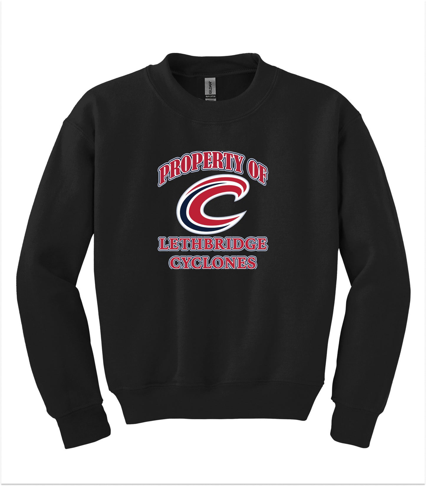 Property of Lethbridge Cyclones - Crewneck