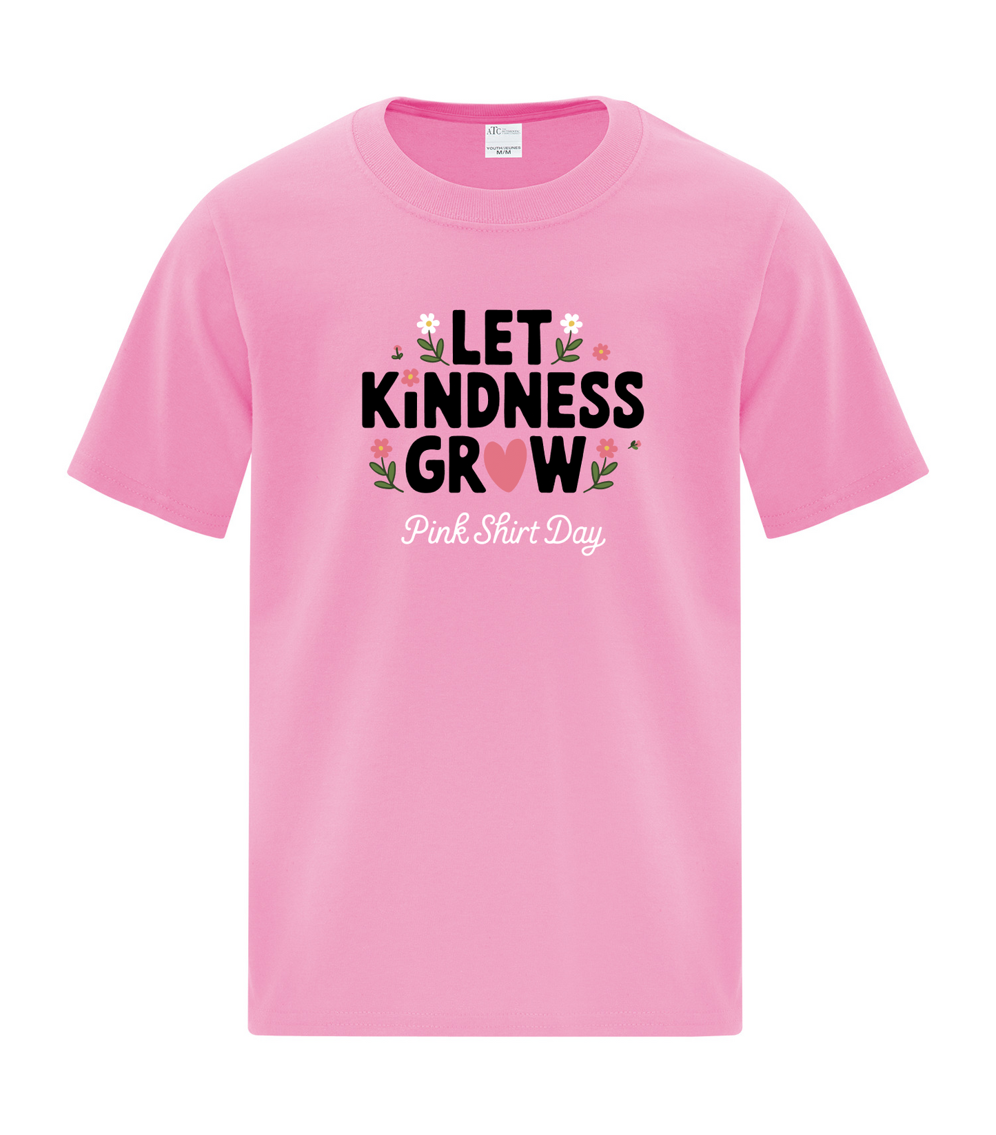 Pink Shirt Day Apparel – Support Anti-Bullying (Youth - Candy Pink)