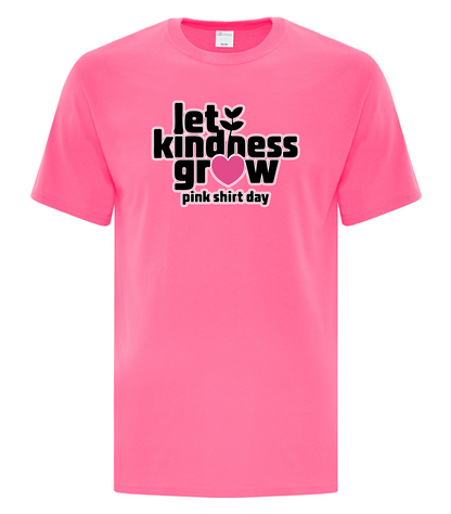 Pink Shirt Day Apparel – Support Anti-Bullying (Adult - Neon Pink)