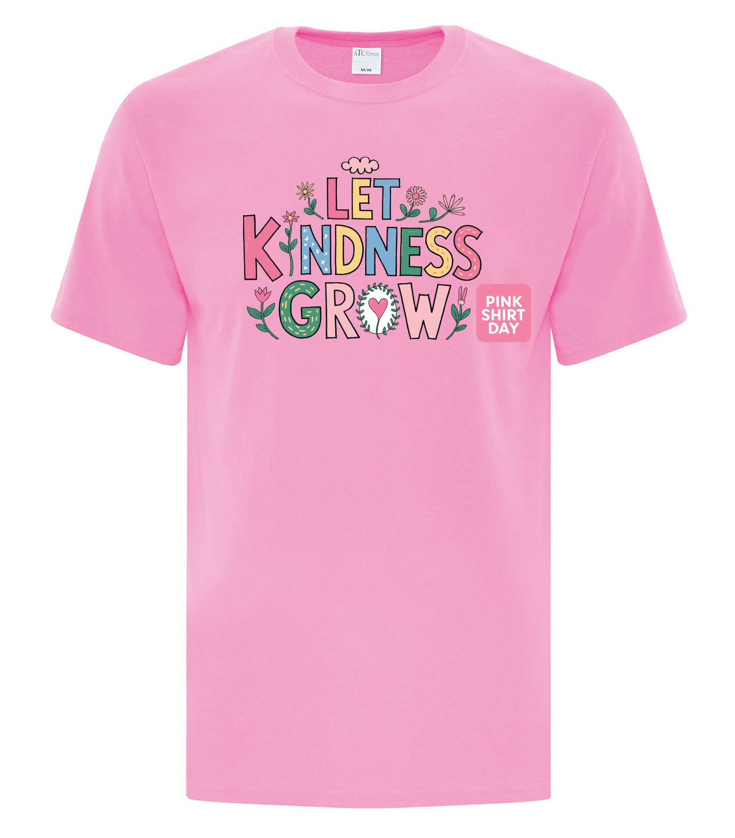 Pink Shirt Day Apparel – Support Anti-Bullying (Adult - Candy Pink)