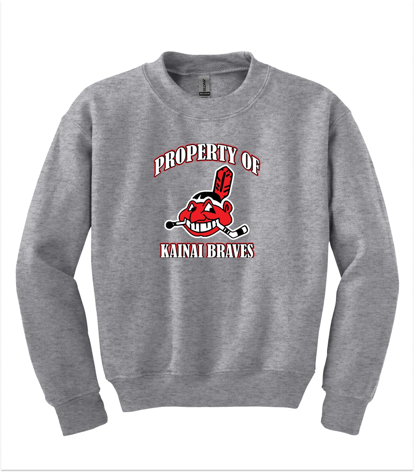 Propery of Kainai Braves Crewneck