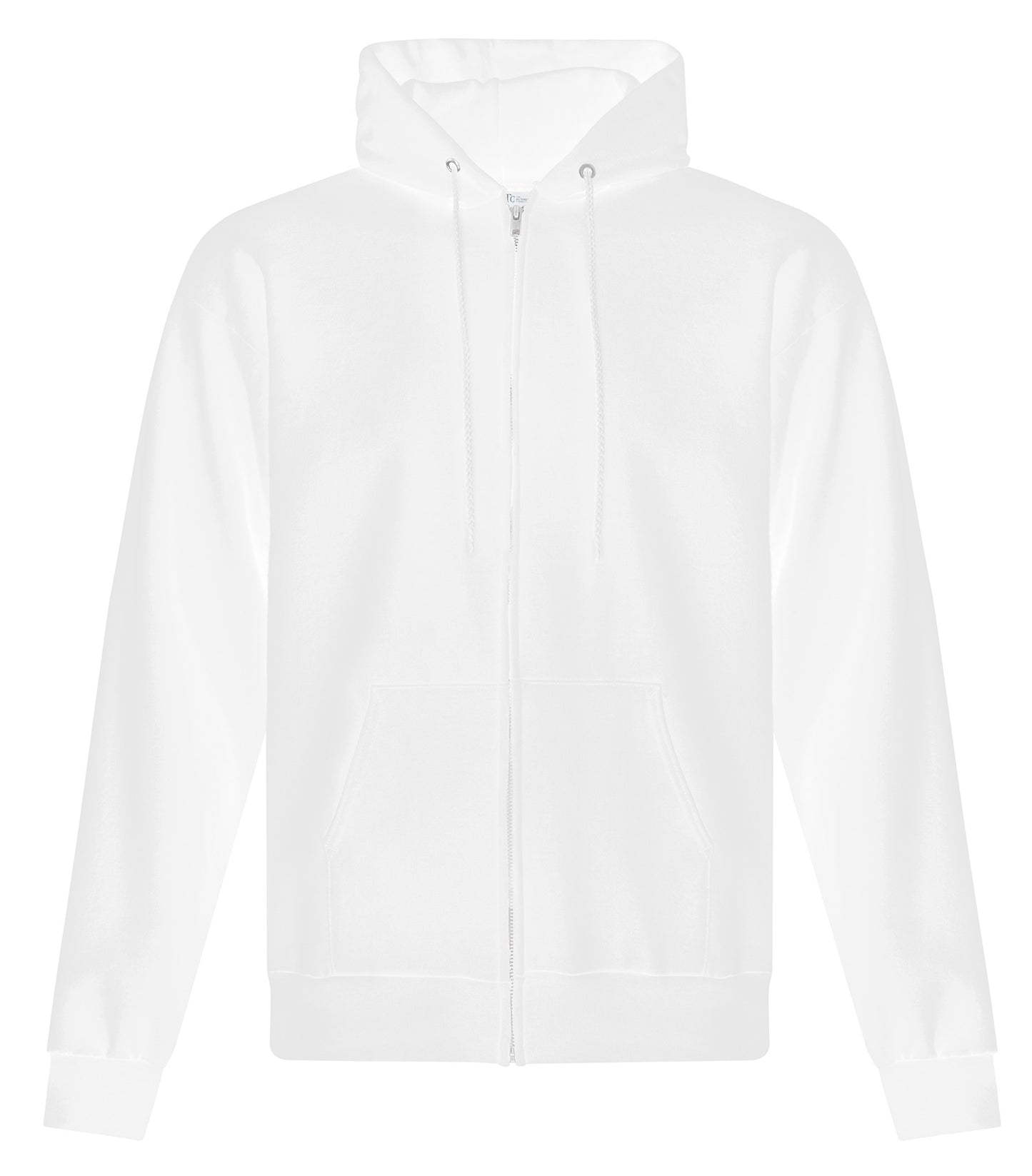Adult, Full Zip Hooded Sweatshirt. ATCF2600