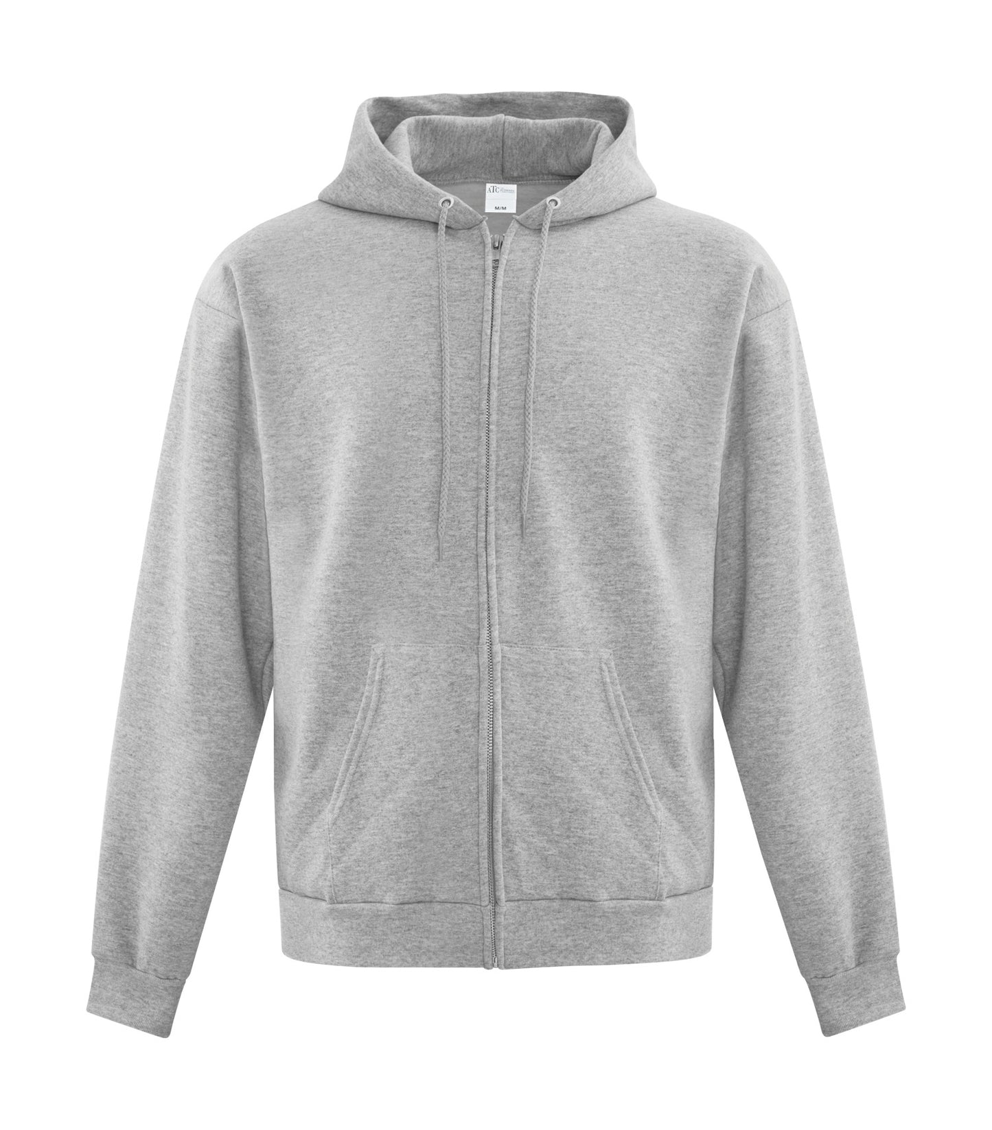 Adult, Full Zip Hooded Sweatshirt. ATCF2600