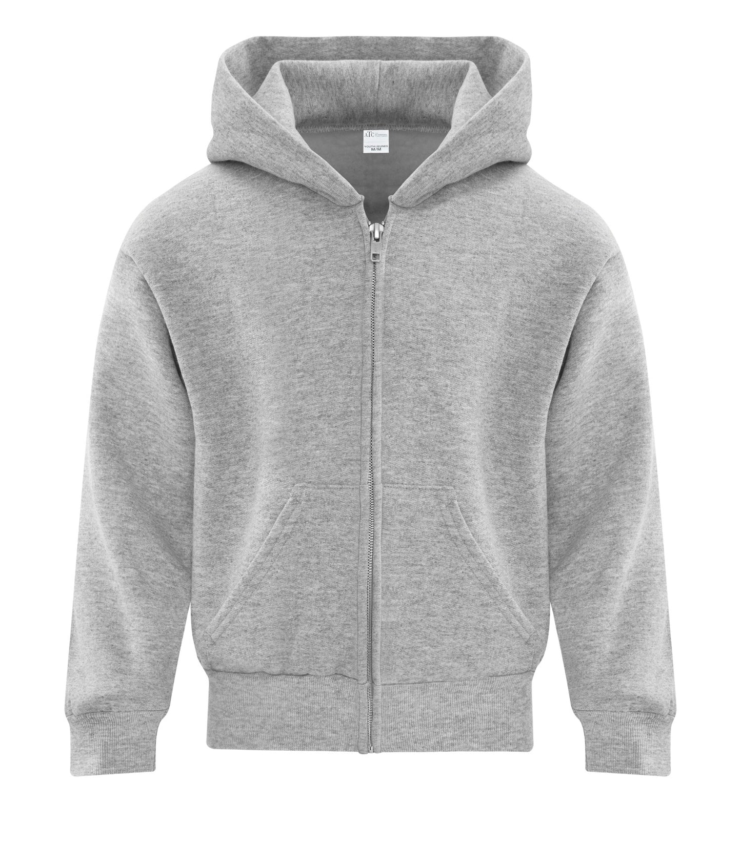 Youth, Full Zip Hooded Sweatshirt. ATCY2600