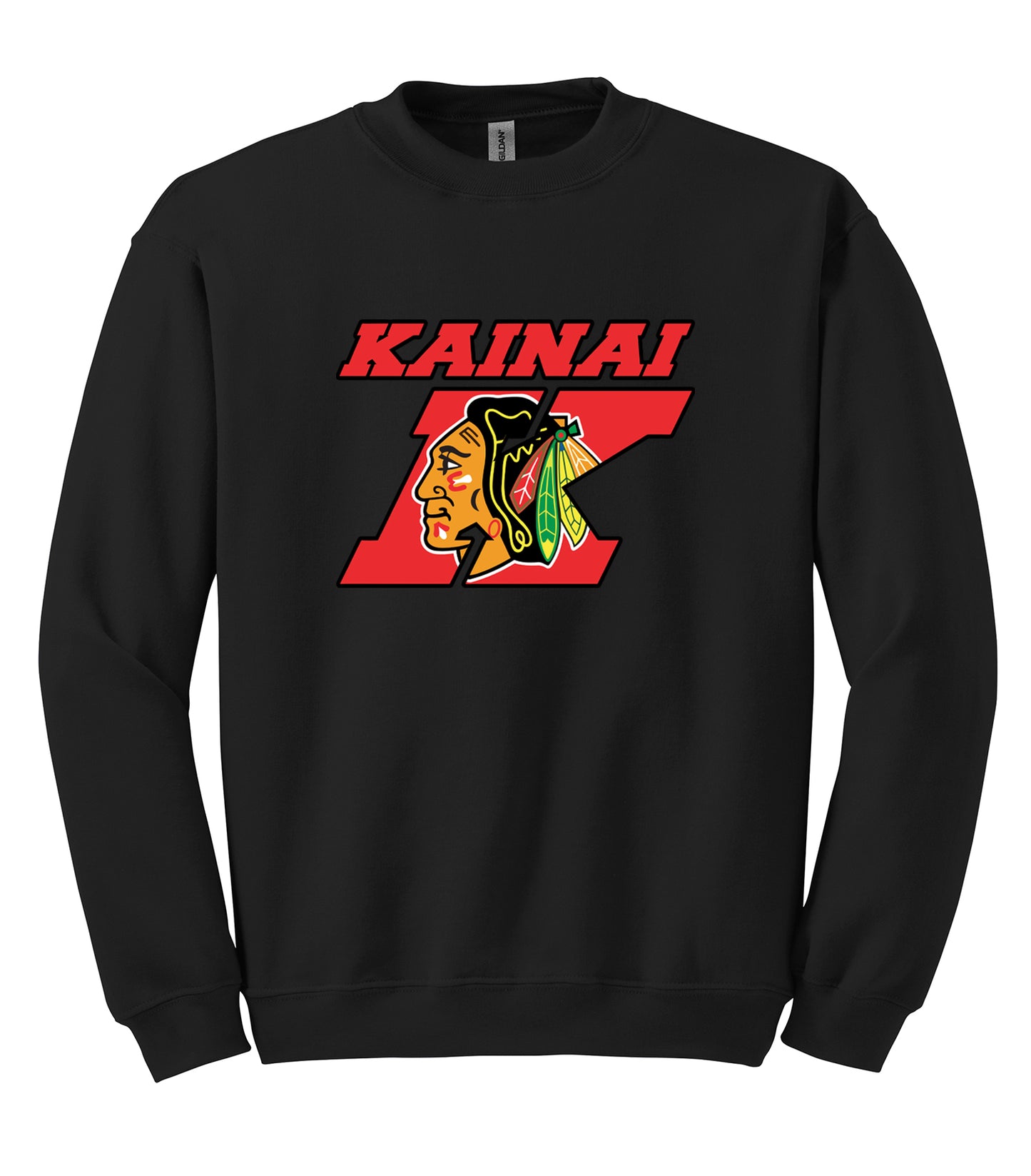 Kainai Chiefs Crewneck (RED logo)